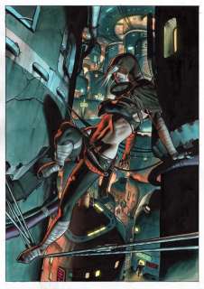 Patrizio Evangelisti | Patrizio Evangelisti - illustrazione originale "Nigredo - In Bilico" | Catawiki