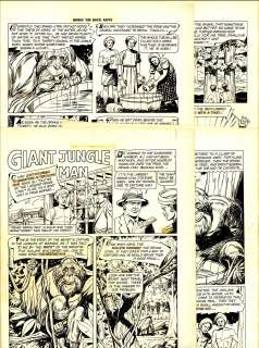 Kiefer - GIANT JUNGLE MAN, CLASSICS Illustrated #104, Original Comic Book Ar t (1947) | Russ Cochran