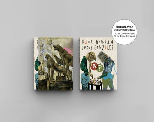 Dave McKean & Jorge Gonzalez | 2026 - &? (avec dessin original de Dave McKean) | Huberty Breyne Gallery