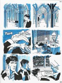 Bruno Brindisi | Dylan Dog # 379 - Bruno Brindisi - tavola originale "Il Tango della Anime Perse" - Page volante - Exemplaire unique - (2018) | Catawiki