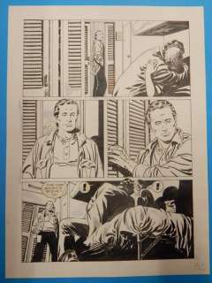 Gustavo Trigo - Nick Raider n. 1 - G. Trigo - Tavola Originale - "La vittima senza nome" - Page volante - Exemplaire unique - (1988)