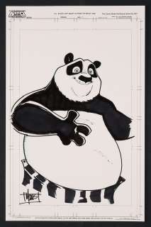 Bill Maus - Po (Kung Fu Panda) Sketch
