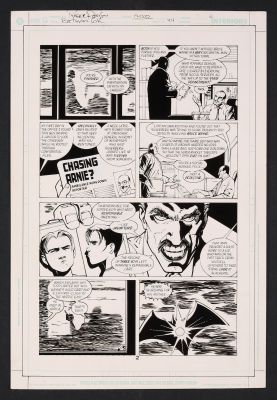 John Floyd | Original Art from Batman Gotham Knights #44 (2003) Page 2 Pencils by Roger Robinson, Inks | mycomicshop.com