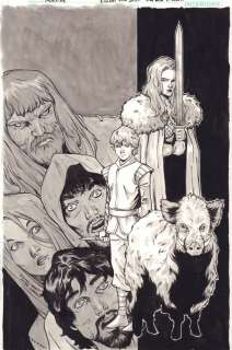 Brent Peeples - killing red sonja #5 variant cover - after rob liefeld - 2020 signed