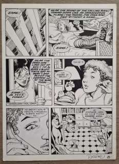 Daniele Bigliardo - Daniele Bigliardo - Dylan Dog n. 252 - Tavola originale "Poltergeist!" - (2007)