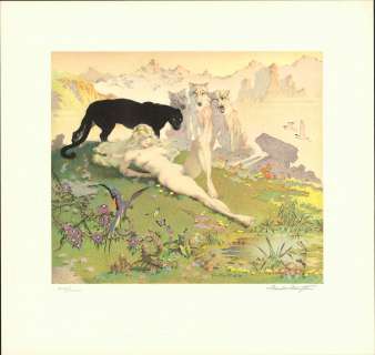 Frazetta - GOLDEN GIRL #206/2000, Signed Print | Russ Cochran