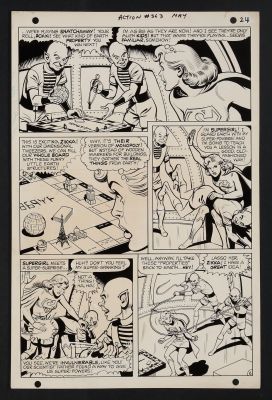 Original Art from Action Comics #363 (1968) Page 24 Pencils and Inks by Kurt Schaffenberger | mycomicshop.com