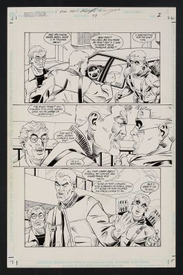 Original Art from Green Arrow #97 (1995) Page 2 Pencils by Rodolofo Damaggio | mycomicshop.com