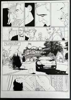 Vrancken, Bernard | Vrancken, Bernard - Planche originale (p.17) IR$ T2 - La stratégie Hagen - (2000) | Catawiki