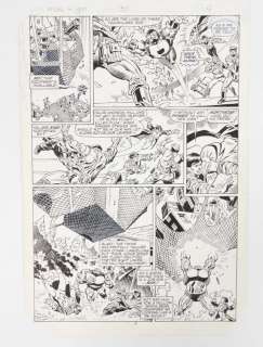 Mike Mignola Alpha Flight #30 PG.4 Original Art | Bruneau & Co. Auctioneers