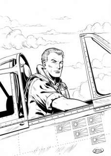 De Luca, Giuseppe - De Luca, Giuseppe - Original cover (Unedited version) - Buck Danny - Le Pilote à l‘aile brisée - (2022)