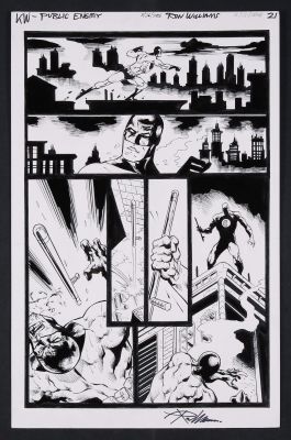 Ron Williams | Original Art from Big Bang Adventures #37 (2026) Page 21 Pencils and Inks by Ron Williams | mycomicshop.com (Buy It Now)