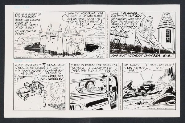 Frank Bolle | Original Art for the Heart of Julie Comic Strip (7/22-23-1991) | mycomicshop.com