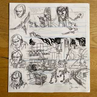 Verlinden, Dan | Verlinden, Dan - Planche originale préparatoire - Soda - (2016) | Catawiki