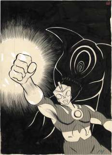 Mitsuru Hiruta Hand-Drawn Manuscript Ultraman A | Mandarake (Big Web)