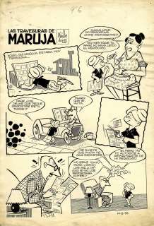 Monzón - Las Travesuras de Maruja - El Periódico. (Ramón Estudios Alex , Barcelona)