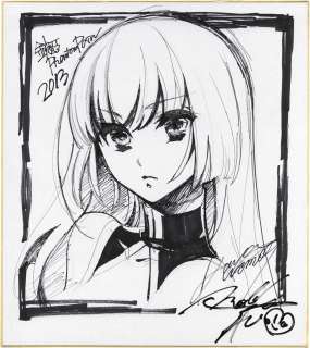 Kaya Kuramoto Hand-Drawn Shikishi Gun Princess | Mandarake (Big Web)