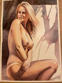 Serdnova Anastasija | ‘Sunshine’ - 1 Original drawing - Size: 42cm x 30cm Signed - (2022) | Catawiki