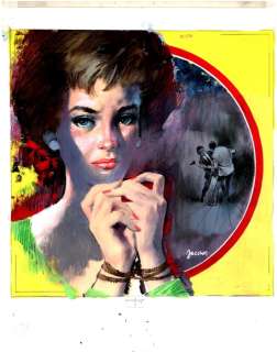 Carlo Jacono - | Carlo Jacono - Original Cover - Il giallo Mondadori n. 913 "Controfigura per un rapimento" - (1966) | Catawiki