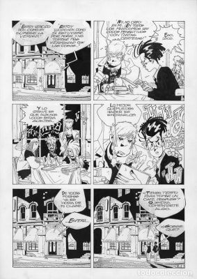 Página Original de Carlos Meglia - Cybersix, Libro 1, Cap. VI - p.3 - Eura Editoriale | todocoleccion (Buy It Now)