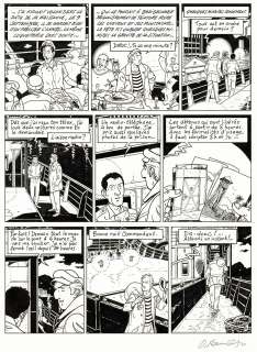 Dominique Rousseau - Lot 349 - Condor, planche originale à l’encre de chine.