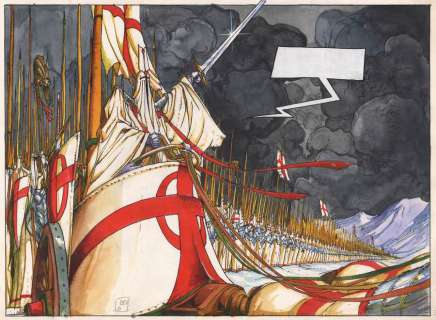 Ledroit - Chroniques de la lune noire,Â illustration Ã  l‘en…