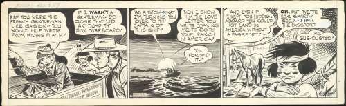 Harman - RED RYDER, Daily Art (2/2/59) | Russ Cochran