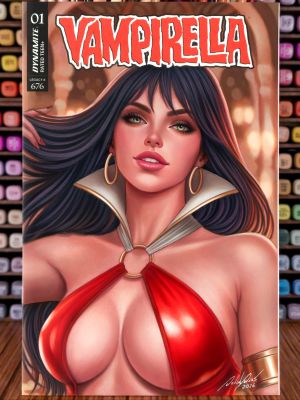 David Dias - Vampirella - Original Sketch Cover Art
