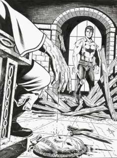 Piccinelli, Alessandro | Piccinelli, Alessandro - cover originale inedita per Zagor n. 646 "I Servi di Cromm" - (2019) | Catawiki