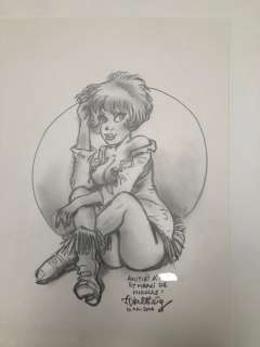 Walthéry, François | Walthéry, François - Dessin original - Natacha sexy - (2016) | Catawiki