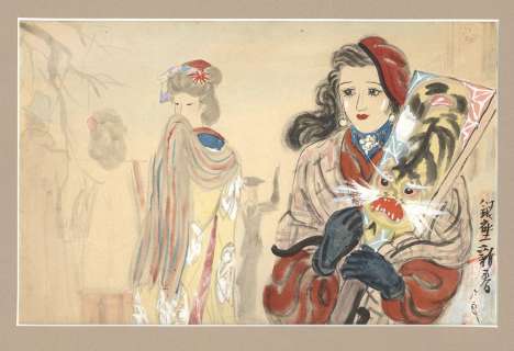 Hisa Tanaka Hand-Drawn Color Illustration | Mandarake (Big Web)