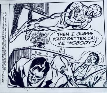 Larry Lieber | The Amazing Spider-Man - Striscia quotidiana - (1988) | Catawiki