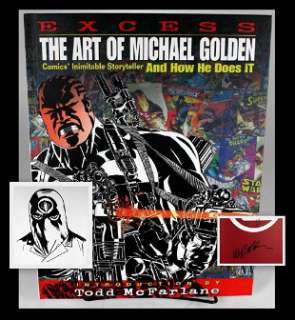 Michael Golden Signed Book + Comic Sketch | Taurus Auctions