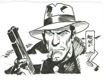 Bernet, Jordi | Bernet, Jordi - Dessin original - Torpedo | Catawiki