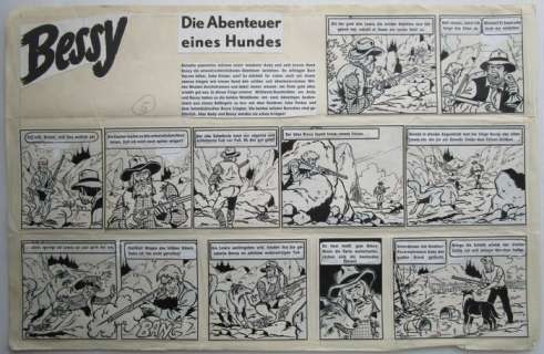 Willy Vandersteen / Karel Verschuere | Bessy 31 - Originele pagina (p.5) - De huilende rots - (1959) | Catawiki