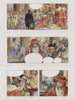 Manara Milo | LES FLAMMES DU BÛCHER SÉRIE: BORGIA, NOVEMBRE 2008 3 strips | Cornette de St Cyr