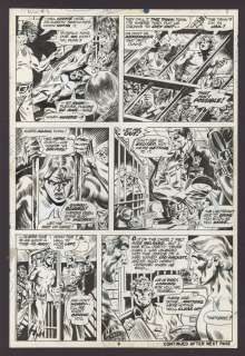 WEREWOLF BY NIGHT Issue #9 Interior Page | ComicConnect