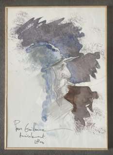 Le Henanff | Le Henanff, Fabrice - Dessin original couleur dédicacé - West Front - (2013) | Catawiki