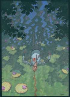 Didier Cassegrain - Couverture originale - Nymphéas noirs