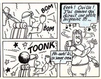 Bob de Moor - Planche Originale (P.8) - | Bob De Moor - Planche originale (p.8) - Les Aventures d’Oncle Zigomar/ De avonturen van Nonkel Zigomar - L’Empire des Taupes /Het Mollenrijk - (1955/2023) | Catawiki