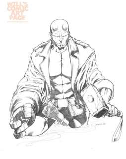 Robert Atkins - Hellboy with Mjolnir By Robert Atkins (2005)