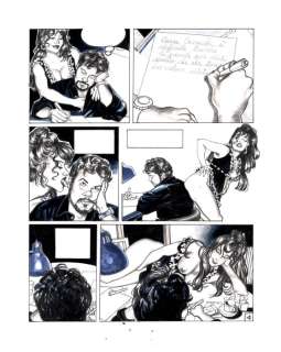 Giovanna Casotto | Selen - Tavola Originale Erotica - Giovanna Casotto - Page volante - Exemplaire unique - (1995) | Catawiki