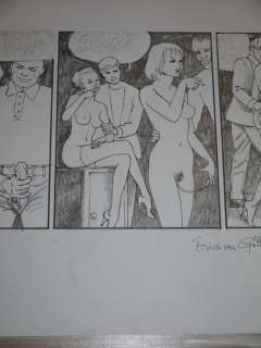 Von Götha, Erich | Erich von Götha - grand dessin érotique pour Twenty - (2006) | Catawiki