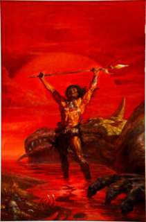 Doug Beekman The Savage Sword of Conan #149 Cover Original Art (Marvel, 1988). Doug Beekman‘s sanguine -