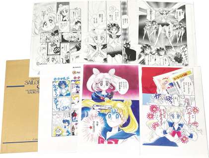 Naoko Takeuchi Reproduction genga Set of 6 "Pretty Guardian Sailor Moon" | Mandarake (Big Web)