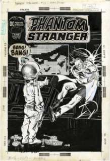 Neal Adams Phantom Stranger #13 Cover Original Art (DC, 1971). Bronze Age DC fans take note -- Neal Adams - | Heritage