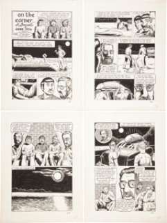 Harvey Pekar, Greg Budgett and Gary Dumm American Splendor #2 Complete Story "On the Corner... a Sequel -