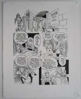 Eisner, Will | Will Eisner - Original Page in Ink (p.55) - The name of the game - (2001) | Catawiki