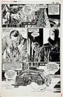 Al Williamson and Dan Green Blade Runner #2 page 14 Original Art (Marvel, 1982). EC science fiction master Al -