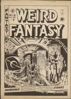 EC Library Production Cover Photo Stat Weird Fantasy No.8 (1980s) | Russ Cochran